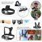 PK23 50-in-1 GoProS accessory kit for GoproS HeroS 2/3/3+/4/4 Session with L Size Carring Case (33.5*22.6*6.0cm)