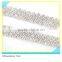 Fashion 888 Crystal Rhinestone Chain Trimming Silver Plated For Dress Decoration