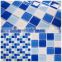 300x300x4mm swimming pool crystal glass mosaic tiles for sale