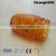 Hot Sale 470ml Orange Hanging Glass Vase/home Decoration Flower Vase