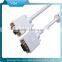 15pin white LCD 3+4 VGA Cable