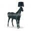 Replica Moooi Black Fiberglass Horse Floor Lamp for living room hotel lobby cafe bar etc. PLF8061