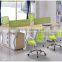 Bright Colors and Straight Shape Office modern Furniture Workstation(SZ-WSL303)