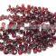 Natural Garnet Faceted Drops Shape Beads Necklaces