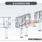 RGX p8 p10 p16 LED mesh display modules for led display