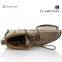 Suede leather upper rubber bottom boots cowboy boot casual style