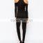 off shoulder halter women jumpsuit long sleeves women jumpsuit OEM service