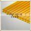 hollow Multiwall Polycarbonate plastic sheet for awning and sun room