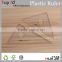 wholesale multifunction transparent plastic triangular scale ruler for student / office