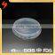 Chinese Supplier 117mm-dia Transparent PP Flat Disposable Lid