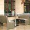wicker bar table and chair set