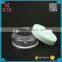 10g Small Transparent Mason Pet PP Cream Clear Cosmetic Plastic Jar With Lid