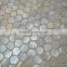 natural hexagonal freshwater shell mosaic tile,bathroom tile