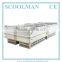 Direct Cooled Freezer Ice Cream with Curved Glass