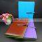 top quality pu fashion 6 rings binder b5 notebook