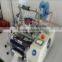 Best price Semi automatic labeling equipment for plane/top/flat label wrap round bottle label paste machine easy packing machine