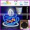 Environmental material led neon open signs stage decoration for festival