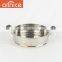 Two layer Multi-functional Steam pots stainless steel steamer pot Tempered glass lid & steel lid