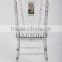 China Wholese Wedding Furniture Clear Transparent Resin Royal Chair