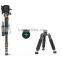 1630mm Lightweight carbon fiber camera monopod Q188C 28mm tube walking stick for digtal camera tripod selfie stick 15KG Load