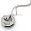 Fashion Round Fairy Aromatherapy Essential Oils Diffuser Locket Necklace Pendant