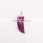 Golden Electroformed Edge Dyed Colors Pepper Agate Druzy Crystals Necklace--OEM Welcome