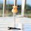 Hot selling cute cheapest grass hair pin kid christmas hair clip