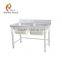 High quality chinese factory competitive price stainless steel kitchen sink cabinet For laundry vegetable food dish
