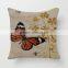 Wholesale latest design spring summer flower pastoral style cushion cover
