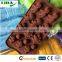 12 Cups Dinosaur Shape Chocolate Silicone Moulds Making Cookie Molds DIY Baking Tool KIT202
