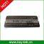IP68 backlight waterproof industrial silicone medical keyboards with touchpad