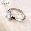 Luxury Fashion jewellry diamond 925 silver ring Hot jewelry