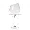 Oblique Wine Goblet Glasses