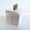 Double USB port quick travel charger