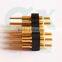 2.54 mm SMT male female double row 10pin pogo pin connector electronical contact pin