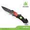 OEM Camping Glass Knife with nice customer logo on aluminum Handle