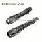 Hot Sale V2-858 18650 battery rechargeable long distance torch xm-l T6 aluminum led flashlight torch
