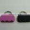 New 3 Dial Digit Combination Suitcase Luggage Metal Code Password Lock Padlock