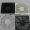 120mm good price black white fan grill filter