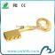golden metal hard lock usb flash drive with competitive price