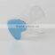 Promotional Gift Couple Use Factory Decal Heart Shape Glass Tea Coffee Cup With Handle