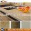 Customized design acrylic quartz vanity tops with sink