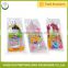 Top level Funny Gift Package self adhesive plastic bags,clear stand up spout bag,clear spout bag