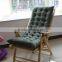 Wooden Sun Lounger &Steamer Chair Cushion