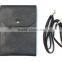 Slim Soft PU Leather Universal Pouch for Tablet with Shoulder Strap Easy to Carry