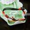 Geometrical Shape Modern Style Handmade Woven Bead Ceramic Bracelet on Sales