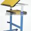 manual adjustment two boards drafting table