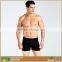Summer Beach Plain Spandex Nylon Square Cut Boxer Men Swimsuit