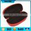 red nylon cover eva glasses zipper case