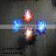 Plastic solar hummingbird optical fiber decor